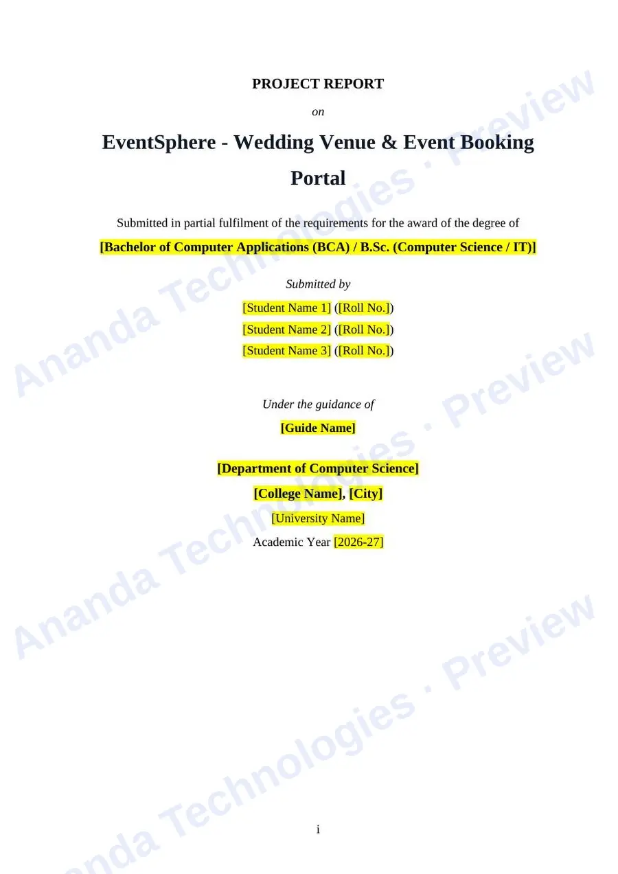 EventSphere report — page 1