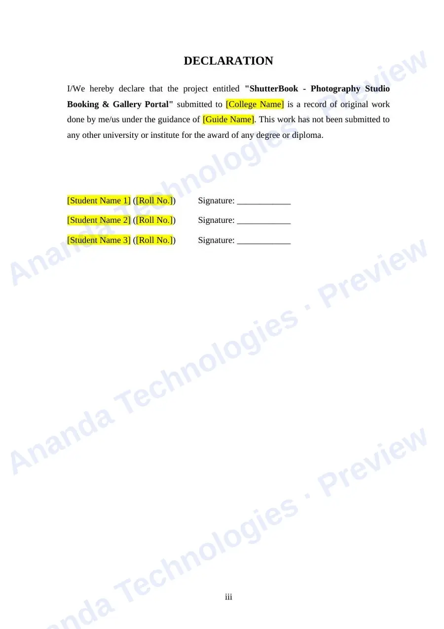 ShutterBook report — page 3