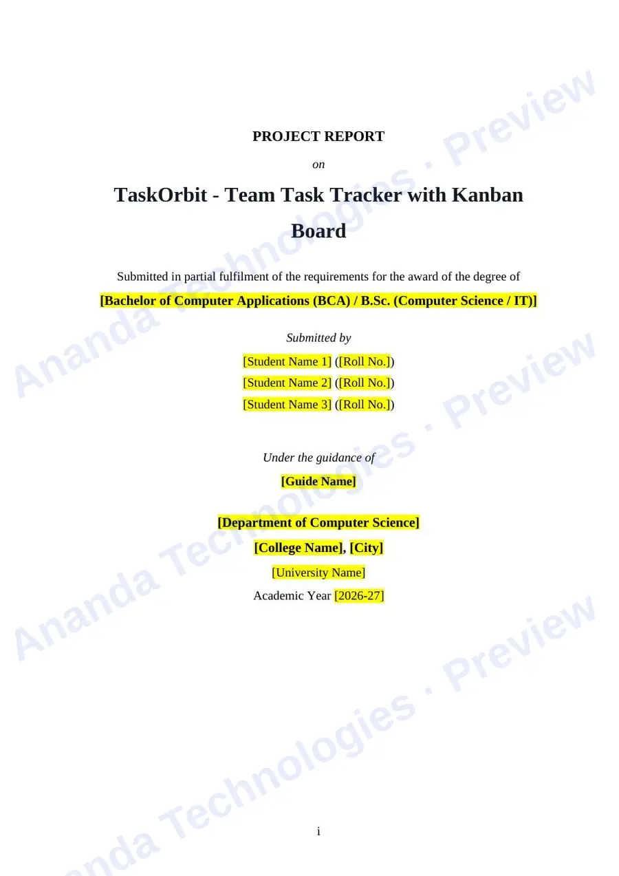 TaskOrbit report — page 1