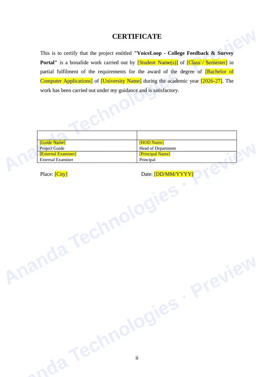 VoiceLoop report — page 2
