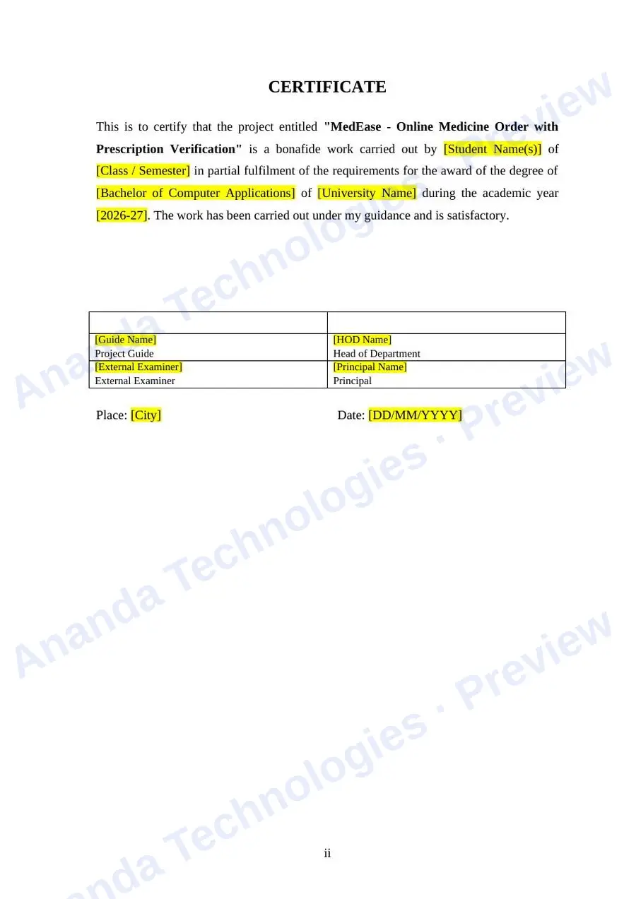 MedEase report — page 2