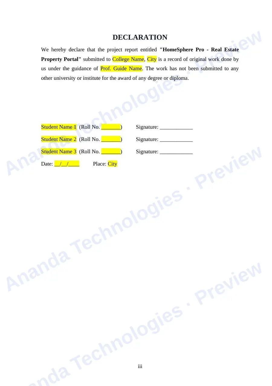 HomeSphere Pro report — page 3