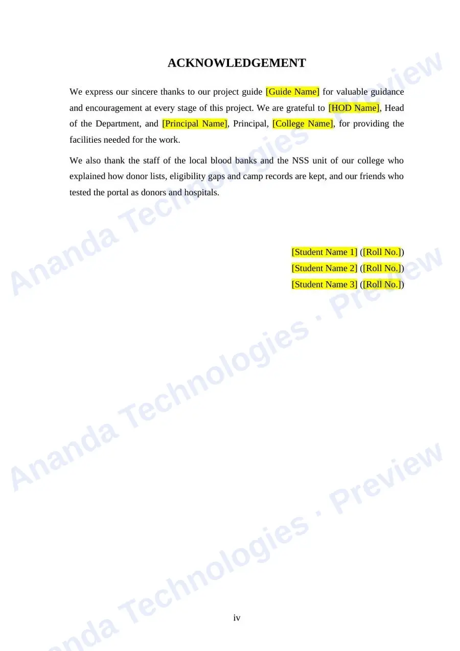 LifeDrop report — page 4