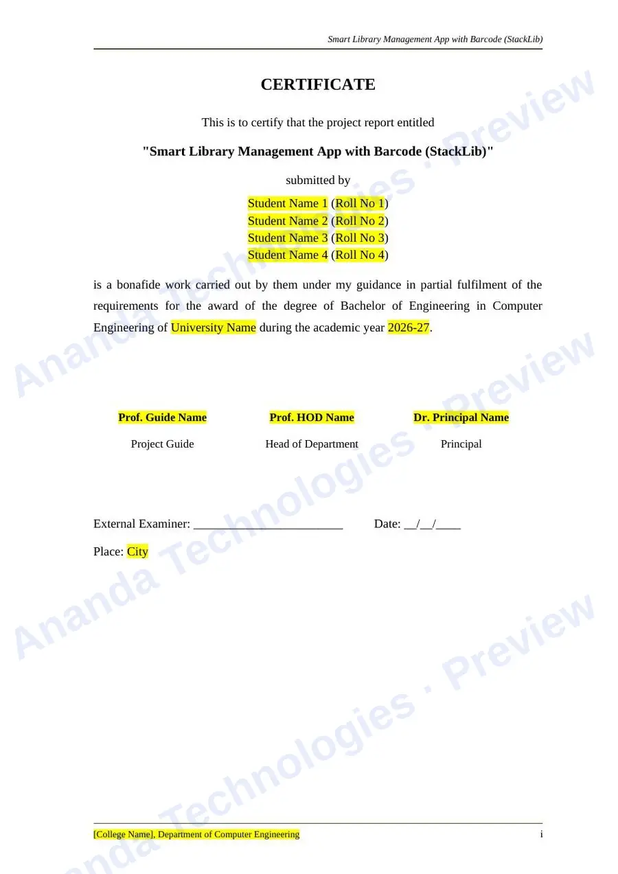 Smart Library Android App with Barcode report — page 2