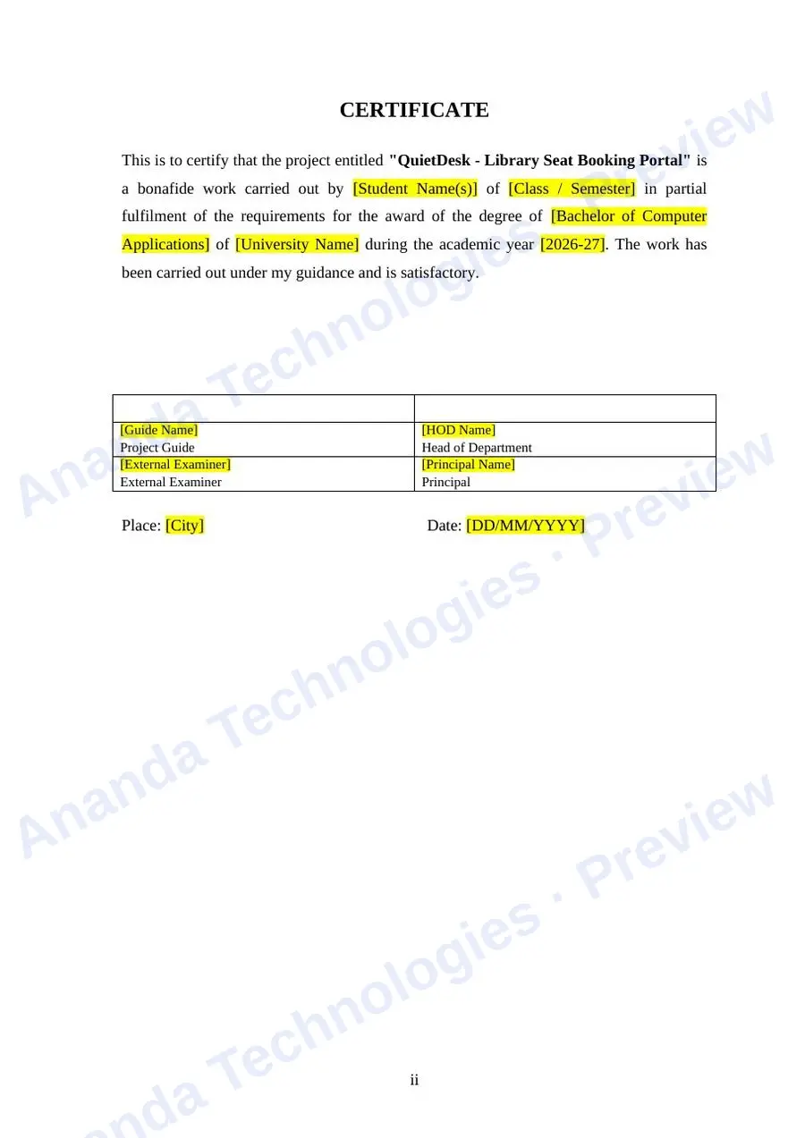 QuietDesk report — page 2