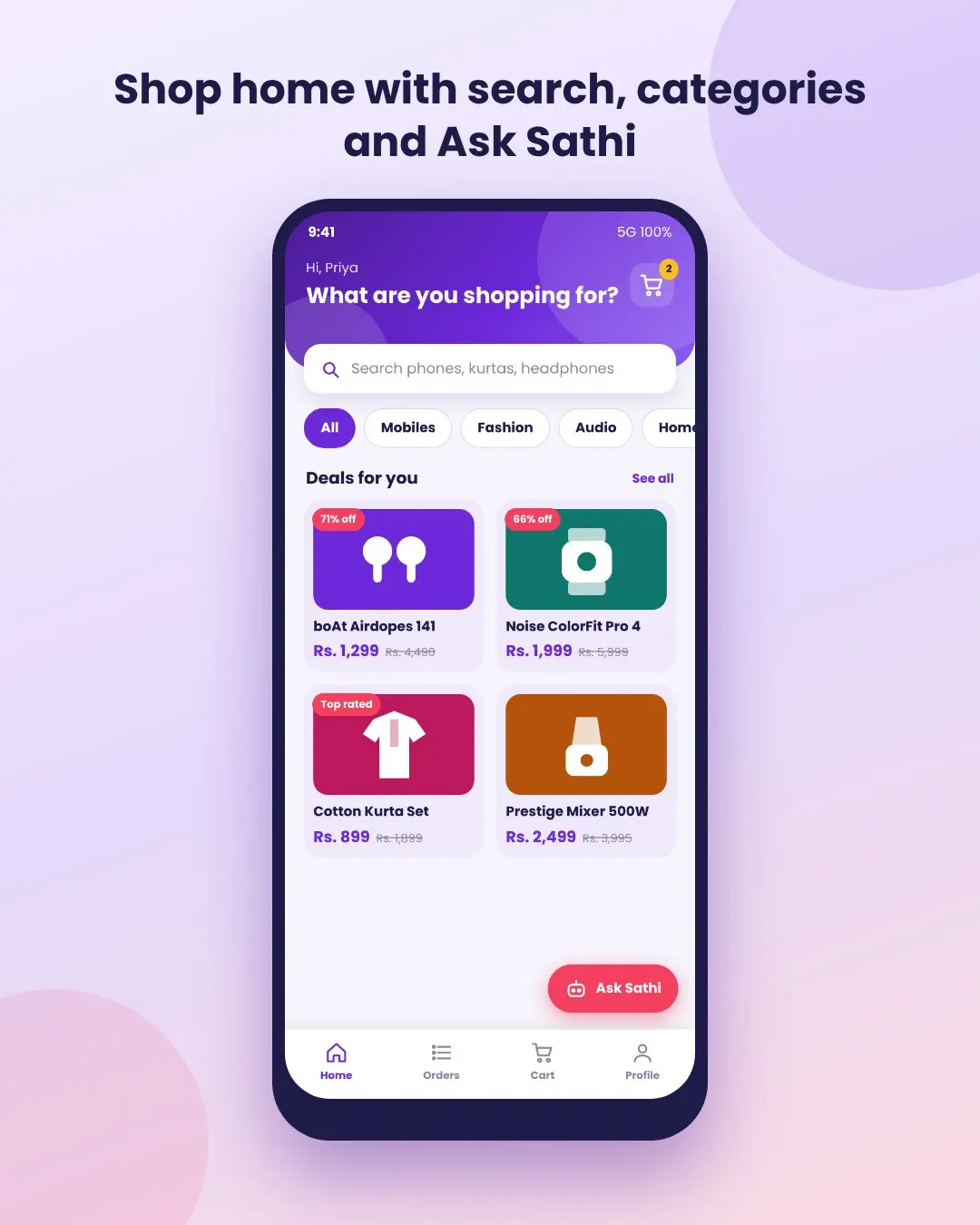 AI-based Customer Support Chatbot for… screenshot 1