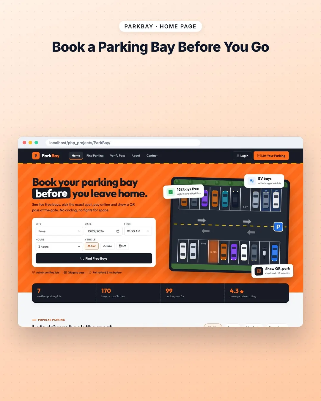 ParkBay screenshot 1