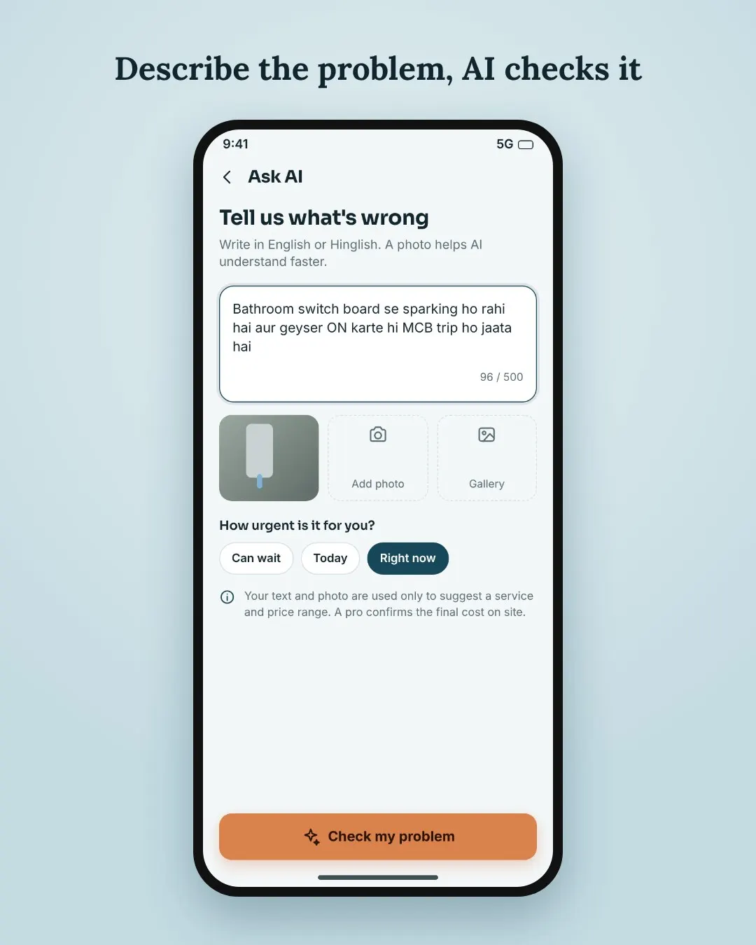 Smart Home Services Booking System screenshot 2
