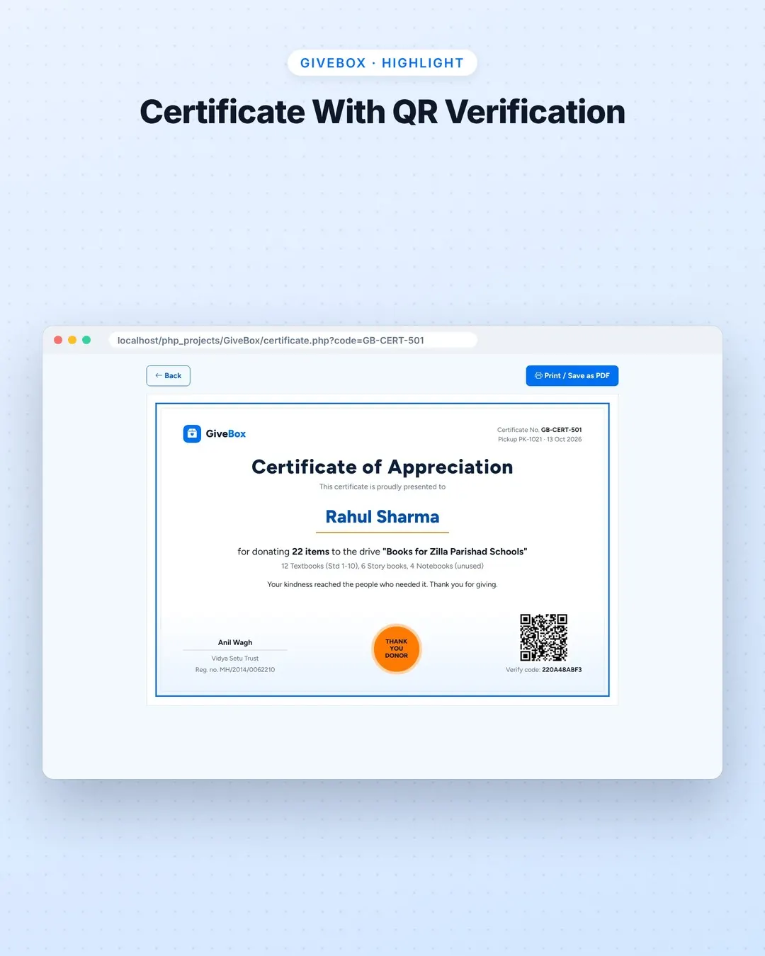 GiveBox screenshot 4