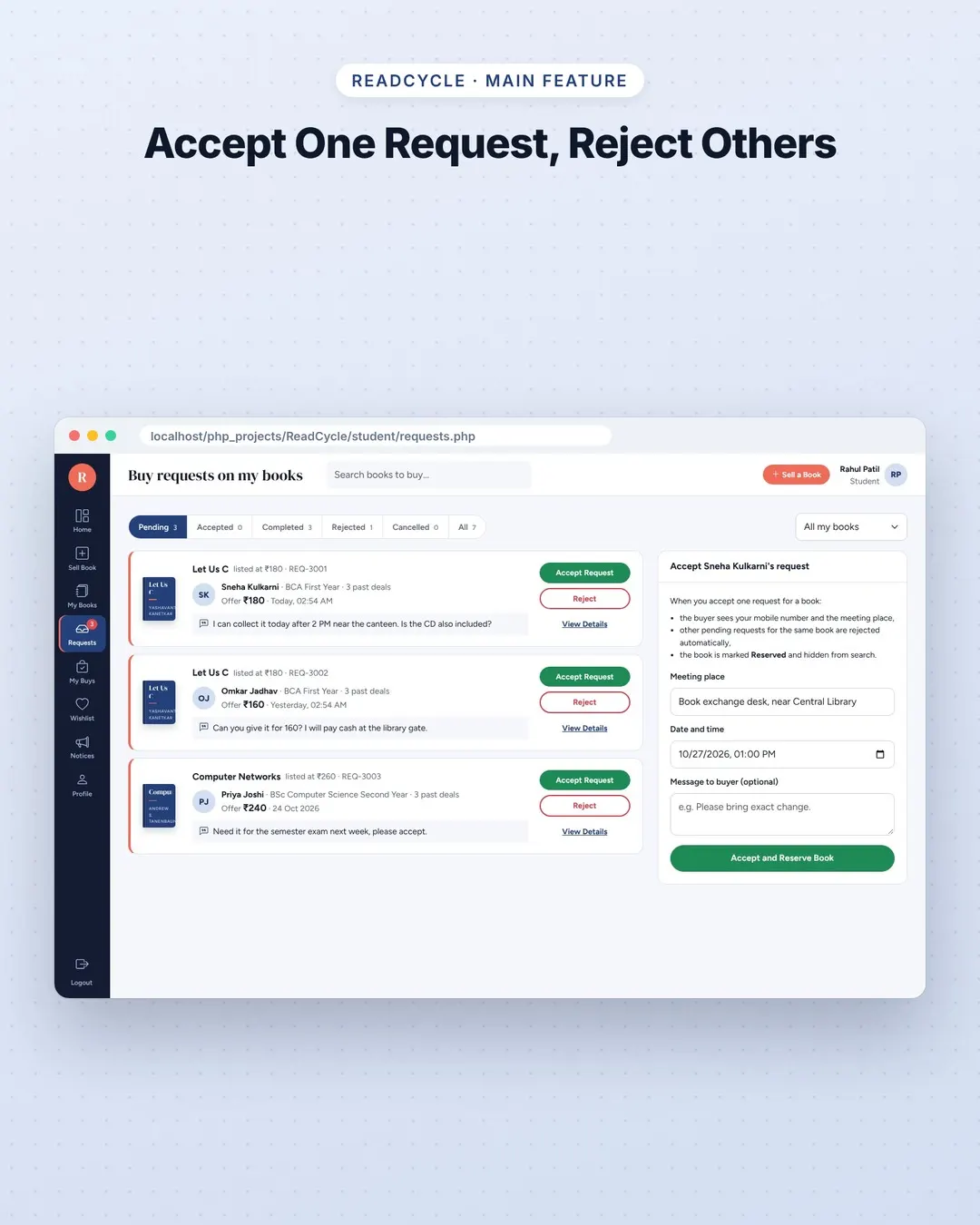 ReadCycle screenshot 2