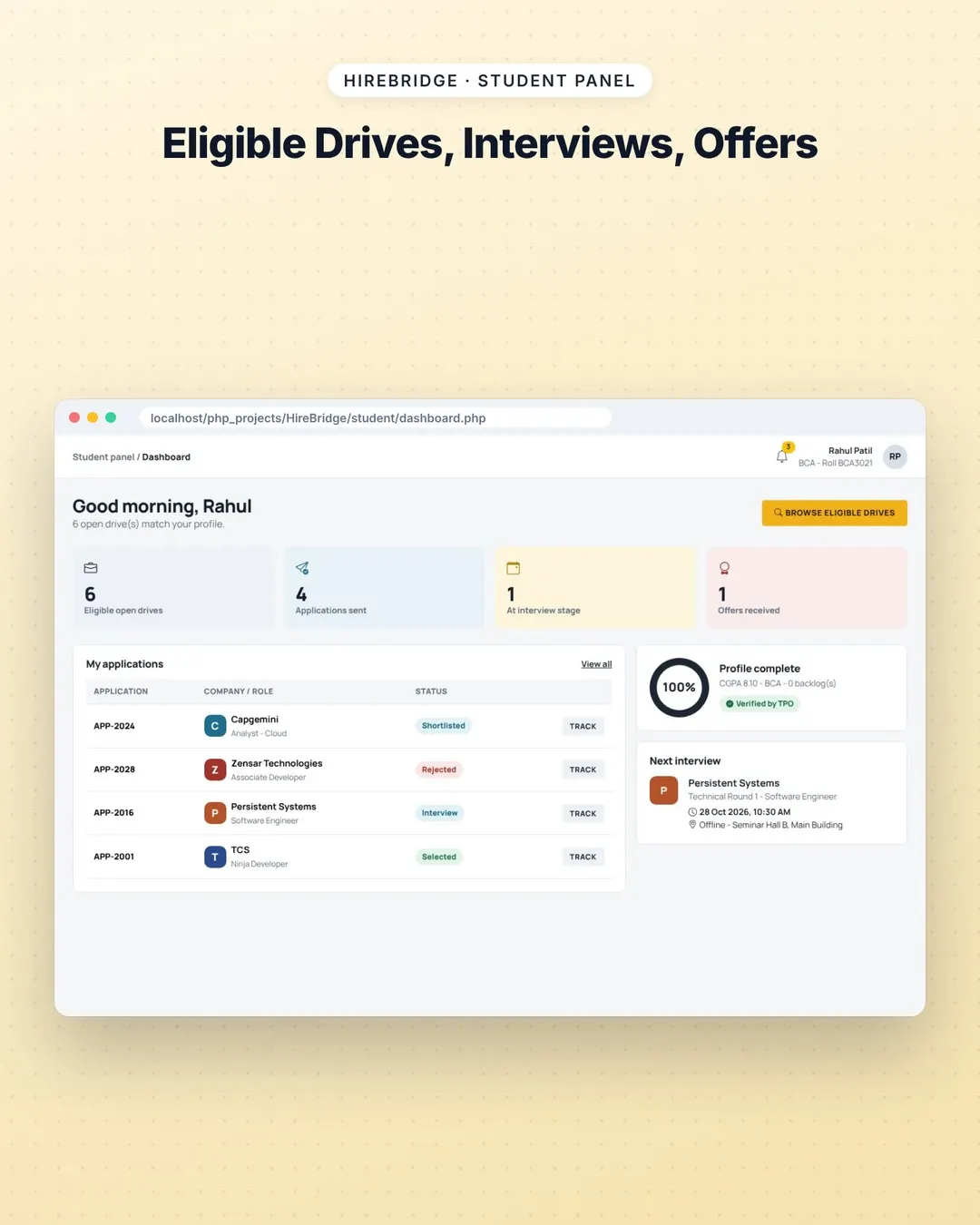 HireBridge screenshot 3