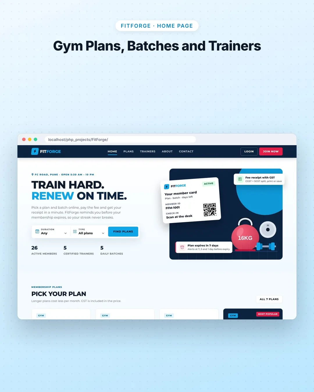 FitForge screenshot 1