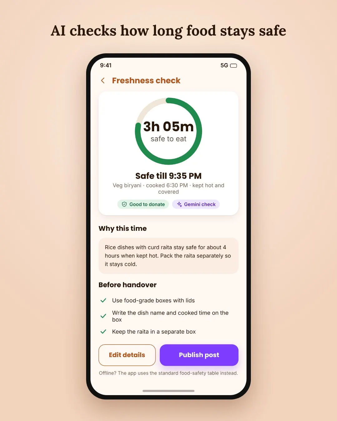 Surplus Food Donation and NGO Connect screenshot 2