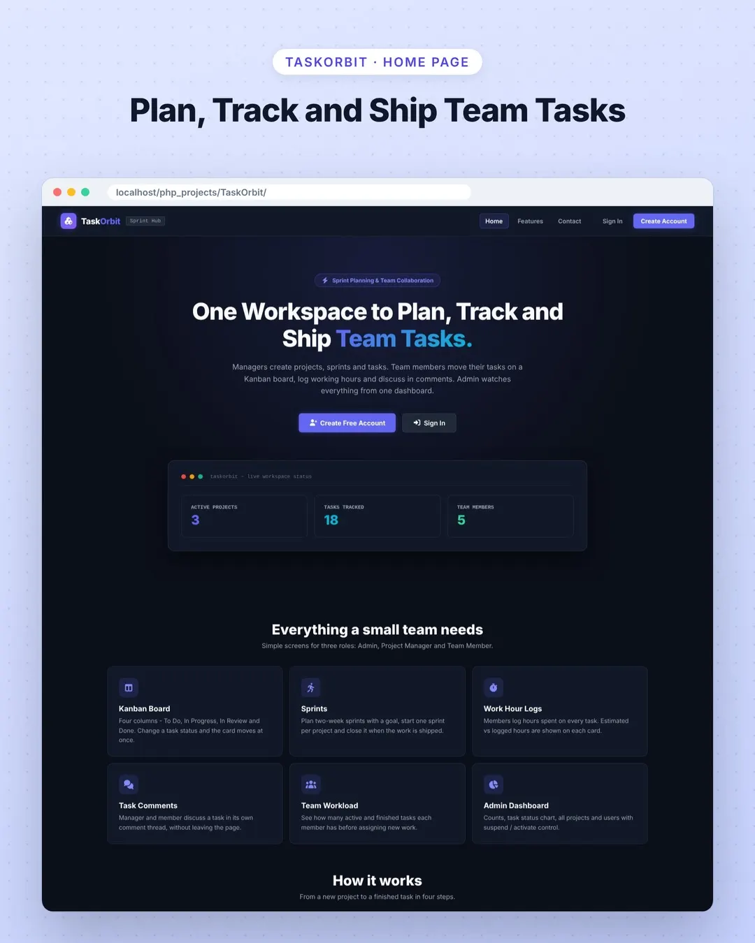 TaskOrbit screenshot 1