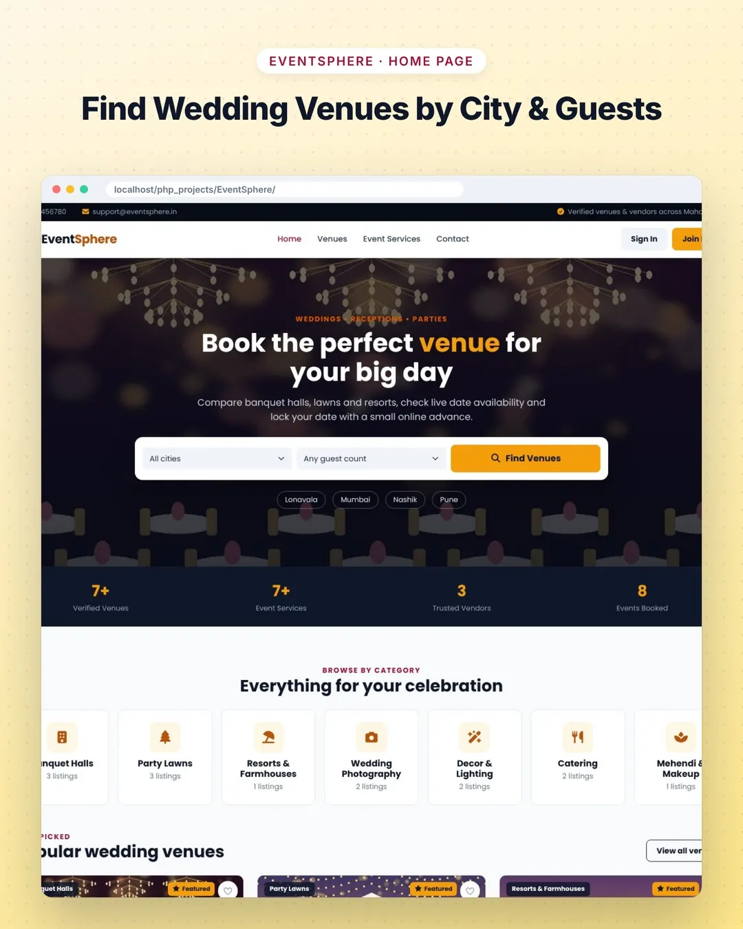 EventSphere screenshot 1