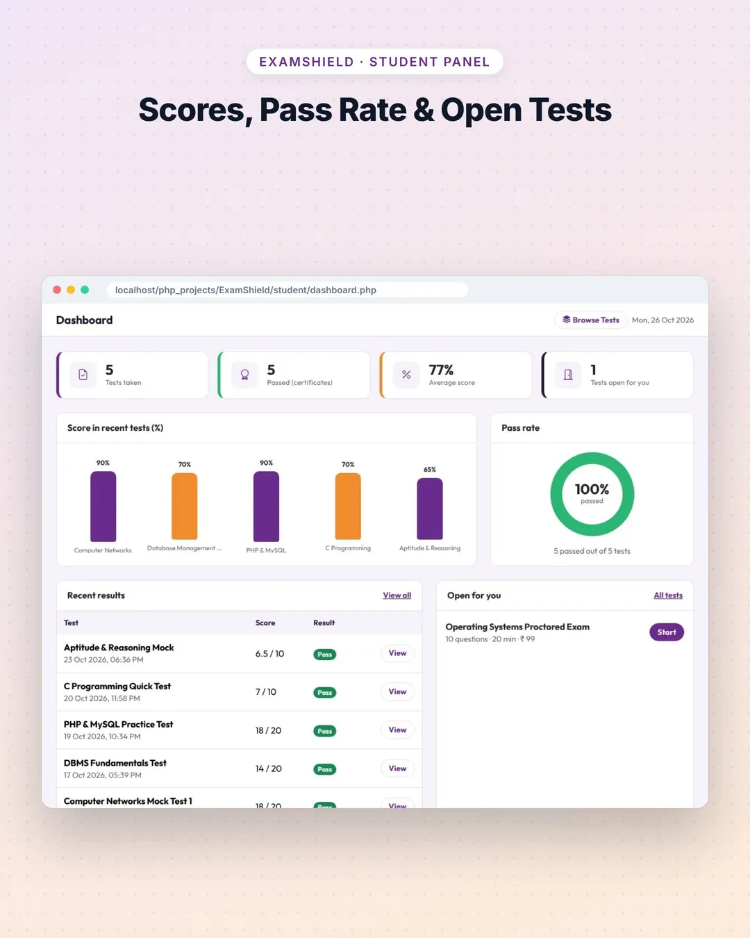 ExamShield screenshot 3