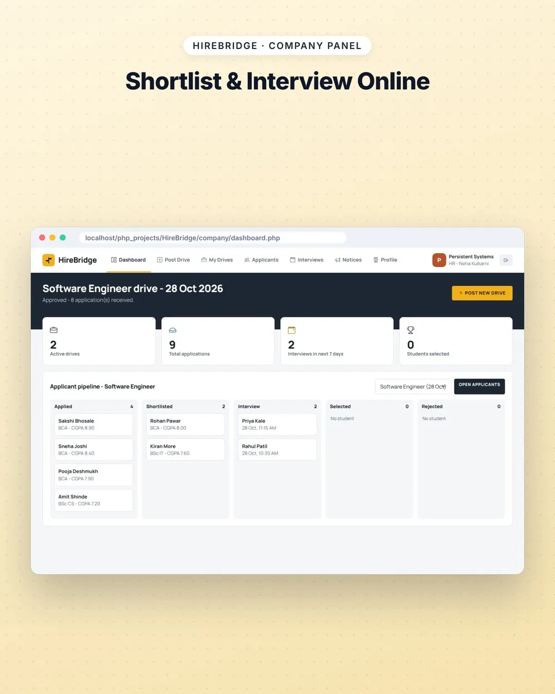 HireBridge screenshot 4