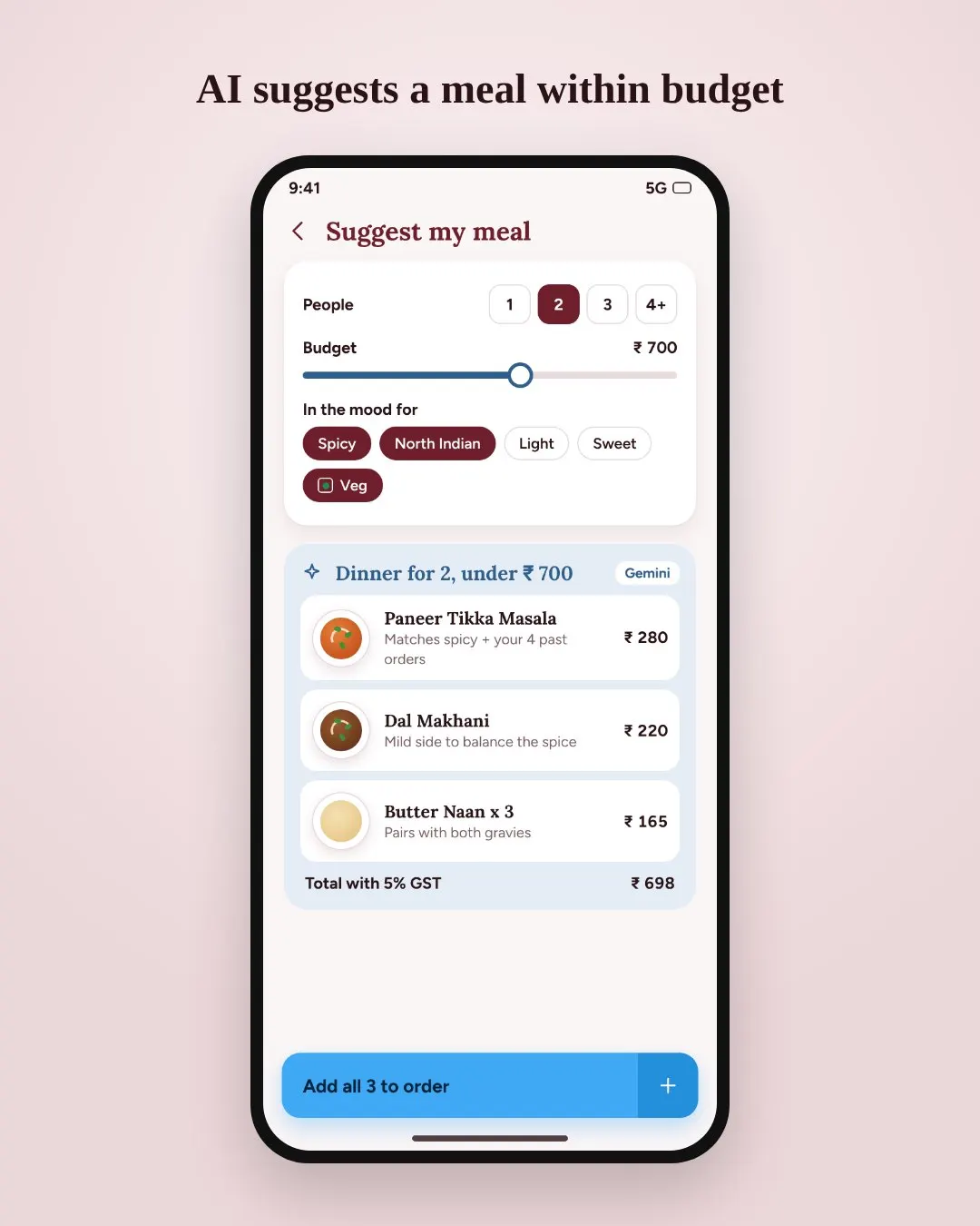 Restaurant QR Table Ordering System screenshot 2