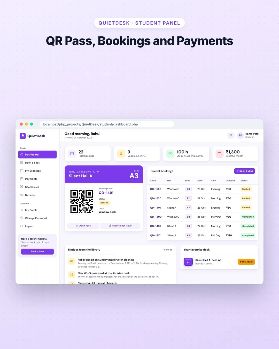 QuietDesk screenshot 3
