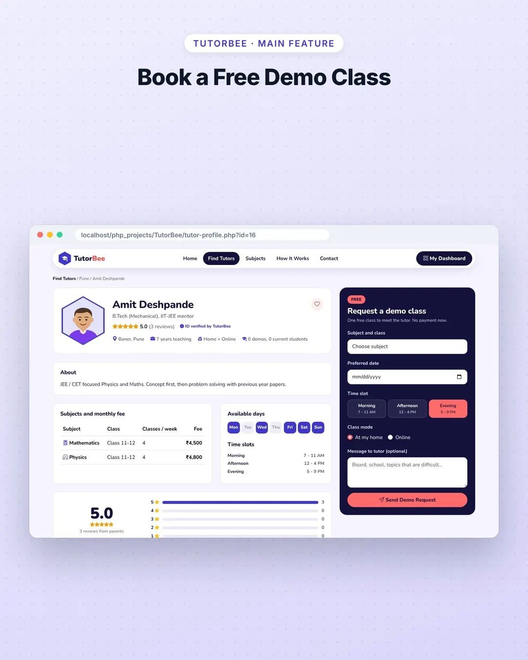 TutorBee screenshot 2
