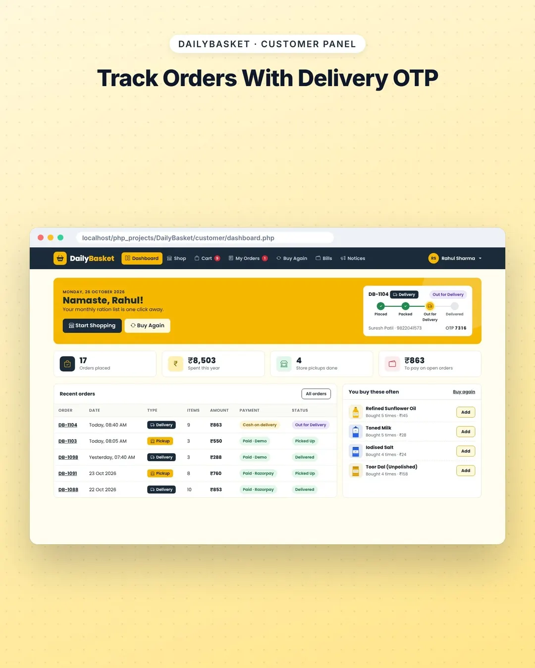 DailyBasket screenshot 3