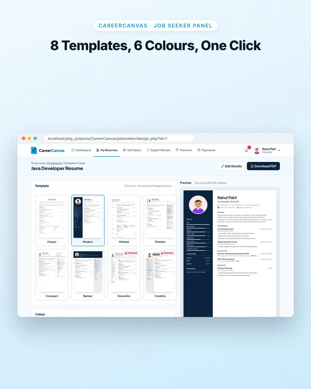 CareerCanvas screenshot 3