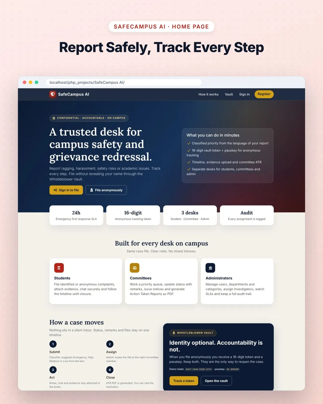 SafeCampus AI screenshot 1