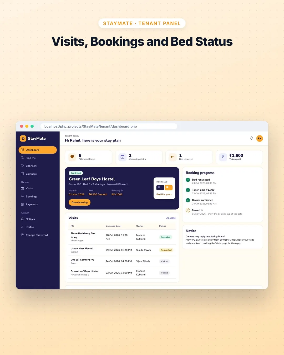 StayMate screenshot 3