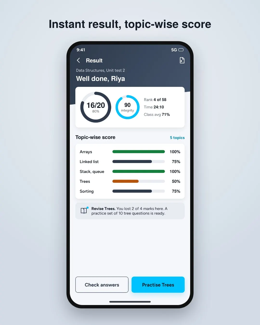 Online Examination App with Smart… screenshot 3