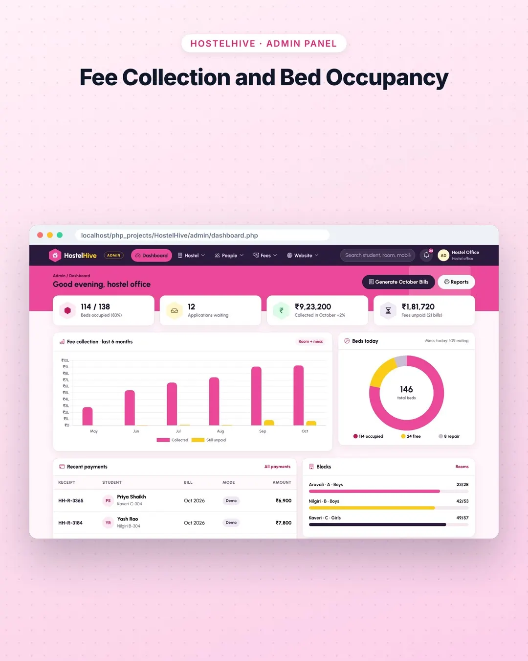 HostelHive screenshot 5