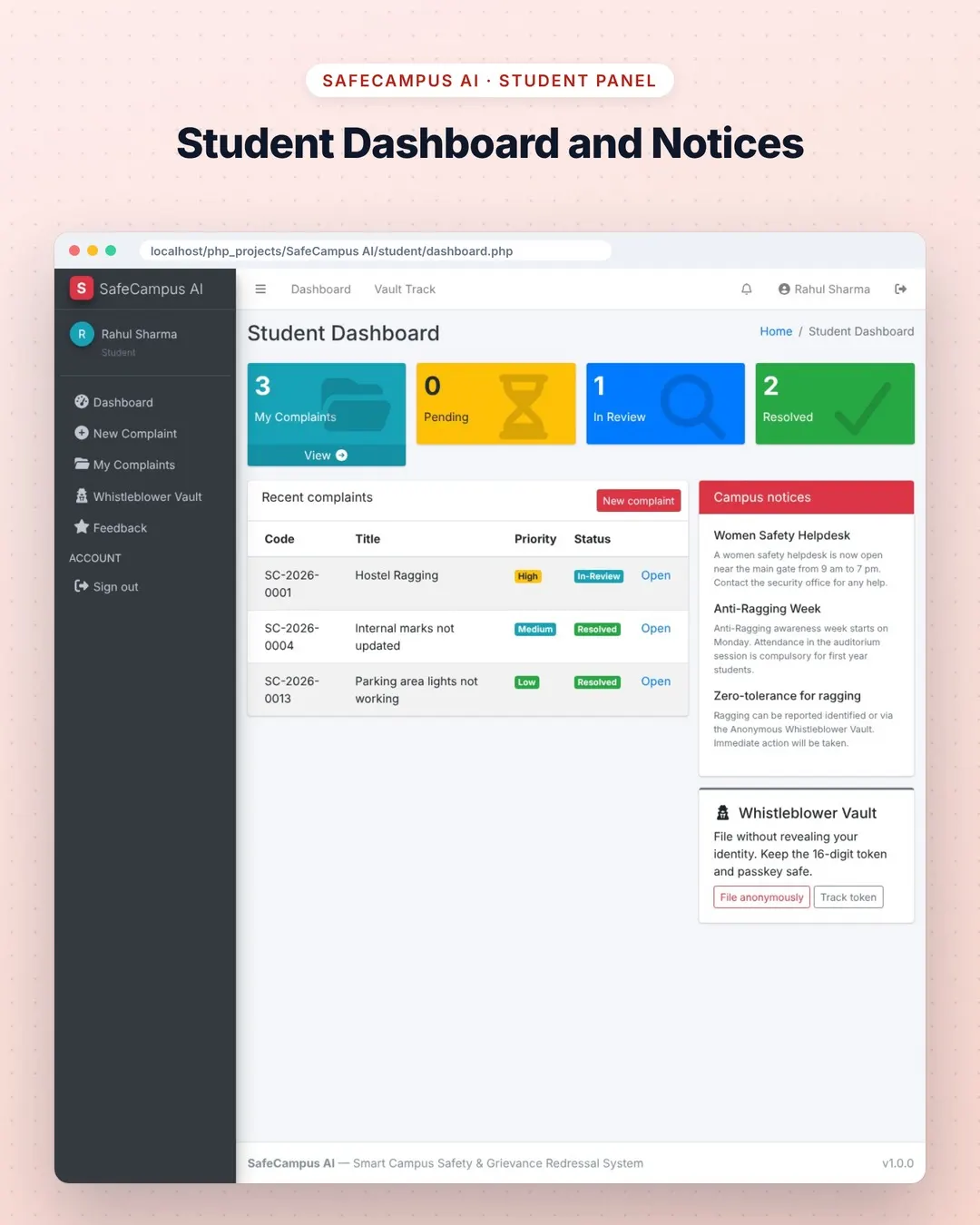 SafeCampus AI screenshot 3