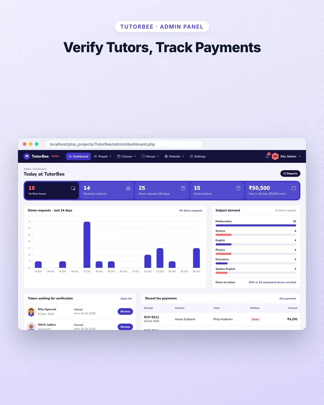 TutorBee screenshot 5