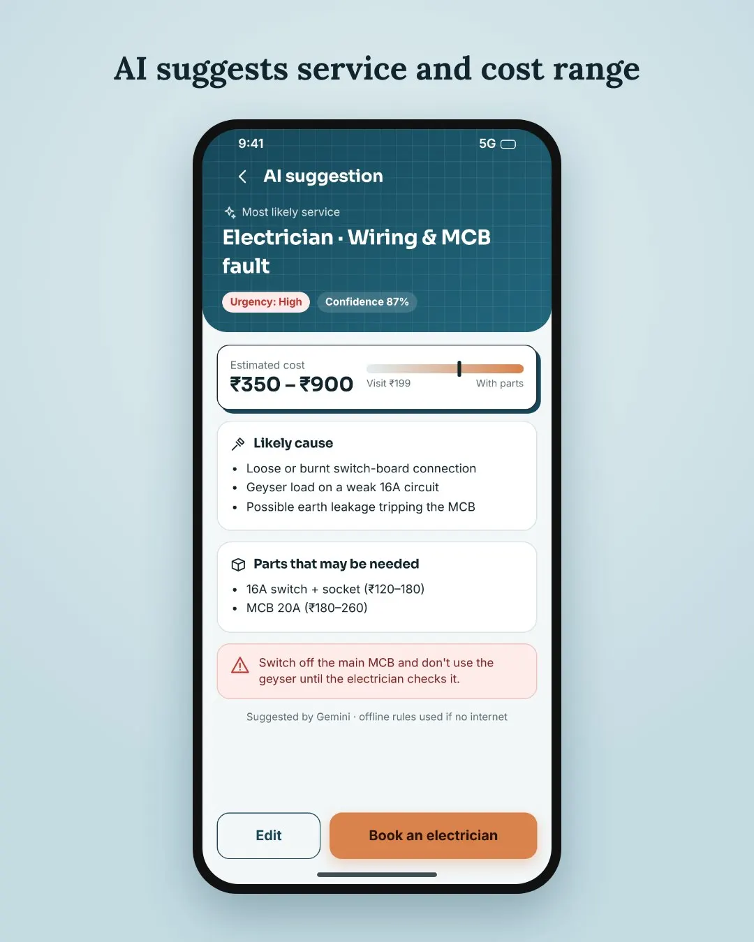 Smart Home Services Booking System screenshot 3