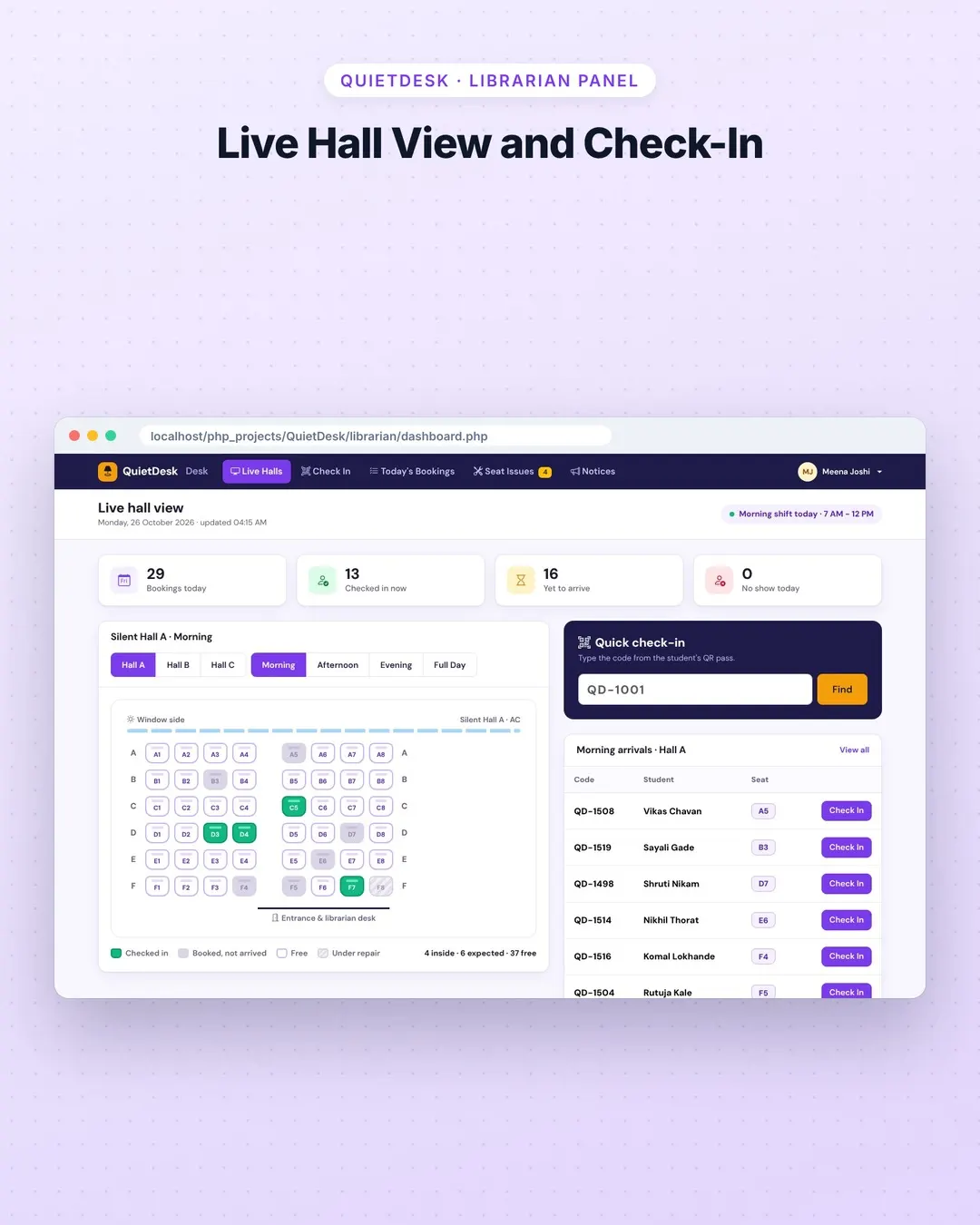 QuietDesk screenshot 4