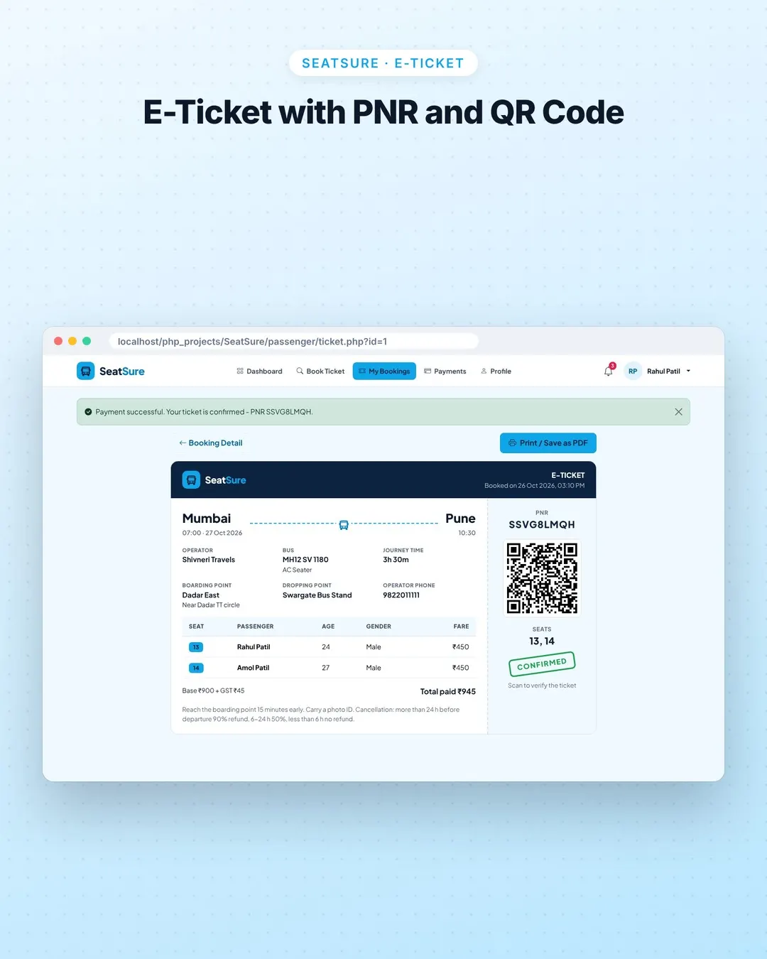 SeatSure screenshot 4