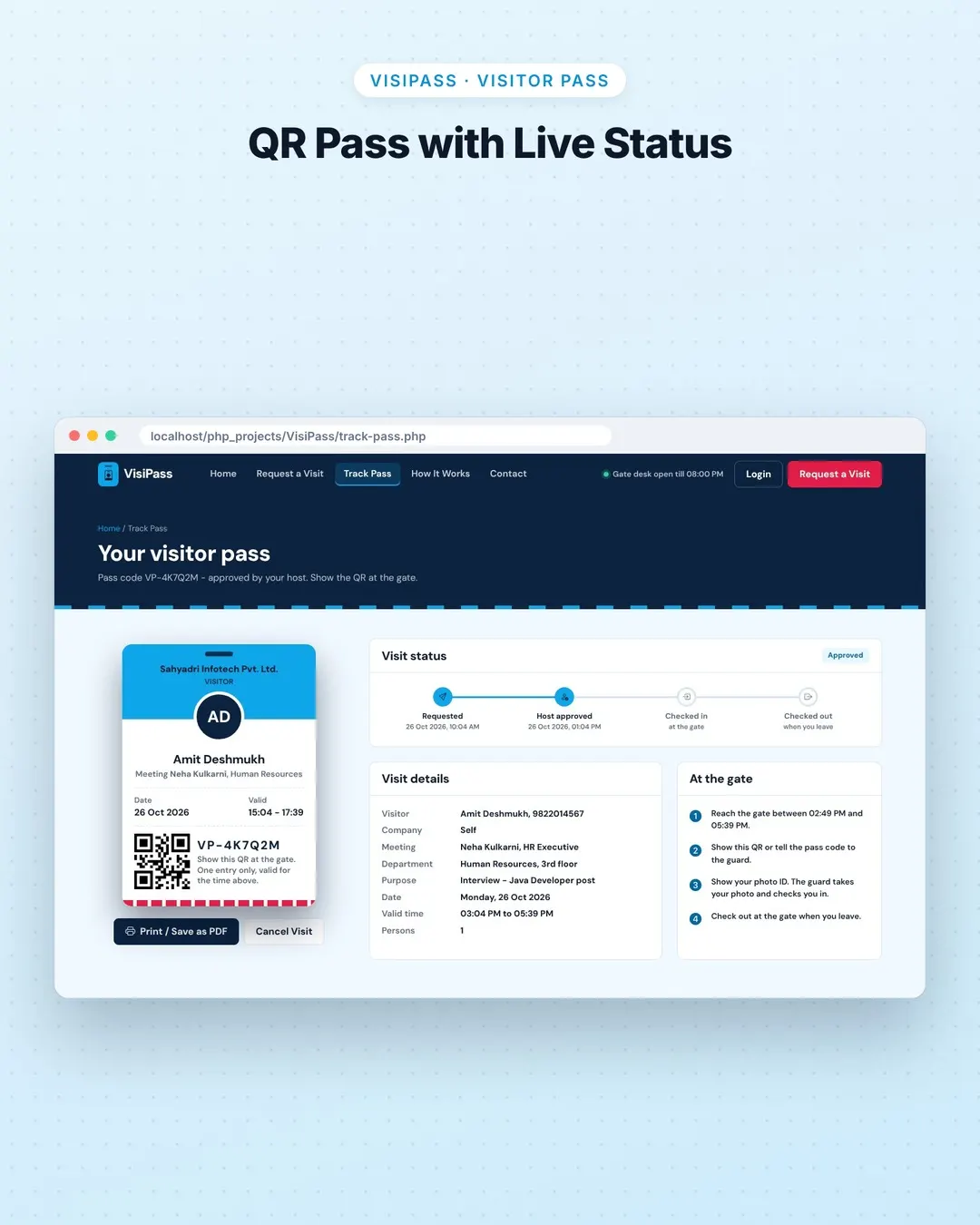 VisiPass screenshot 4