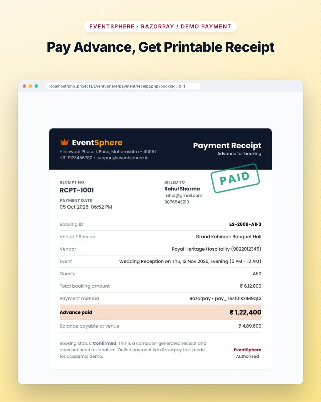 EventSphere screenshot 4