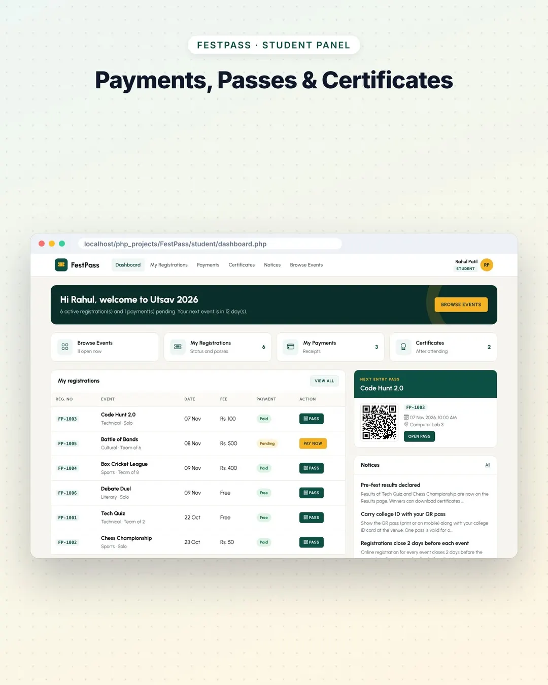 FestPass screenshot 3