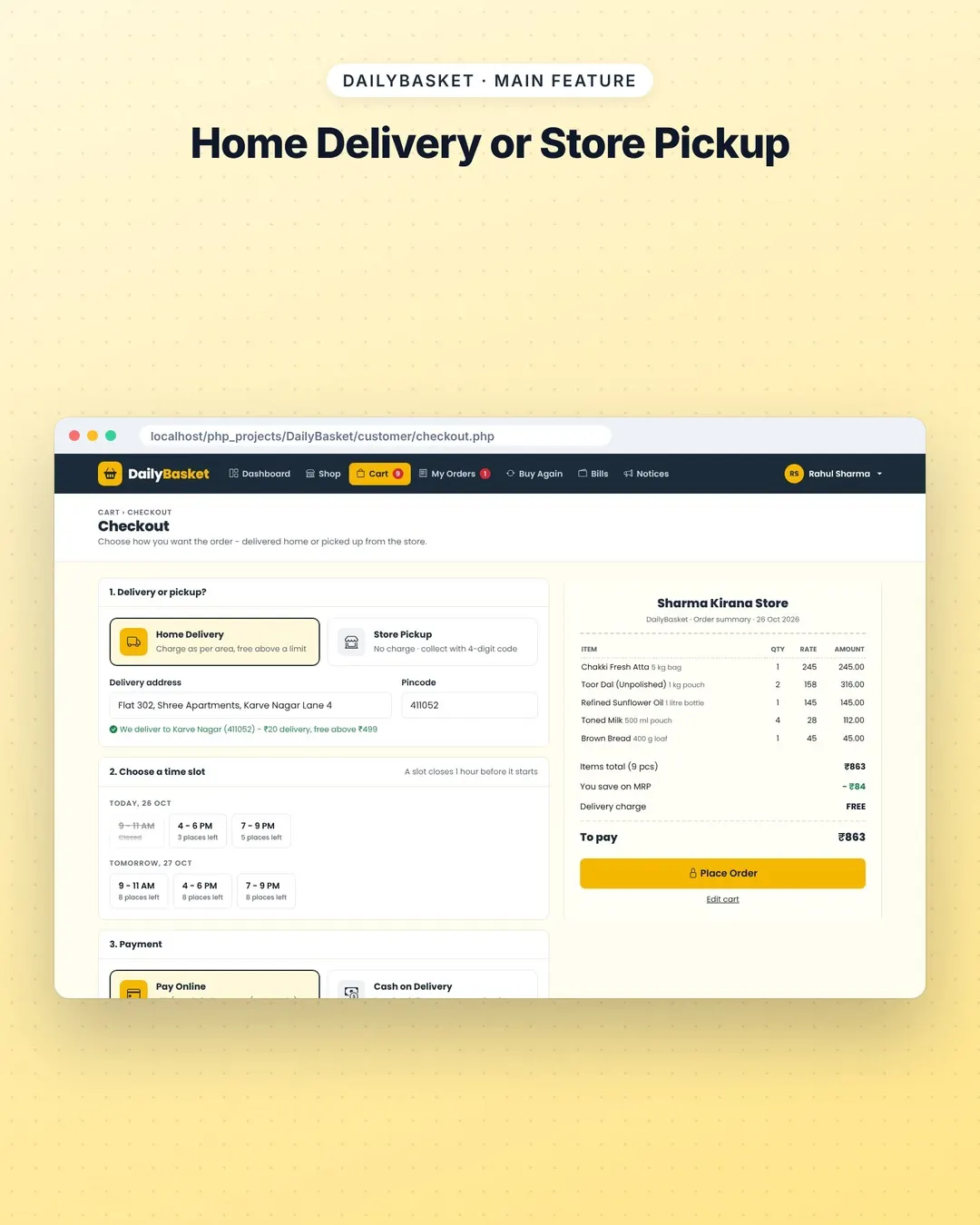 DailyBasket screenshot 2