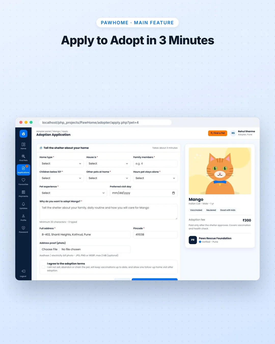 PawHome screenshot 2