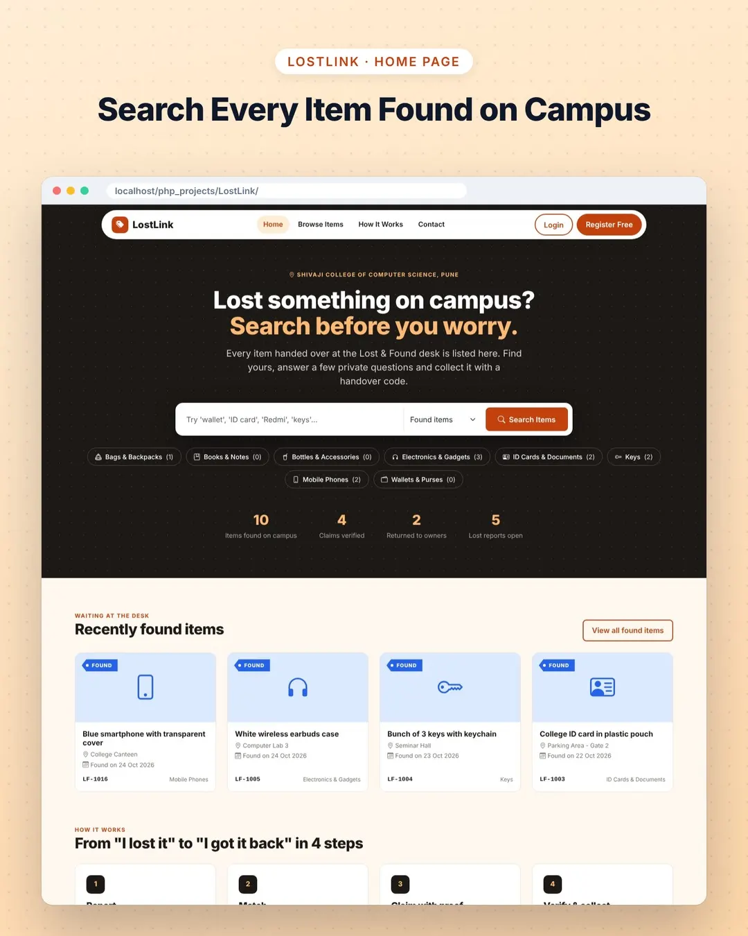 LostLink screenshot 1