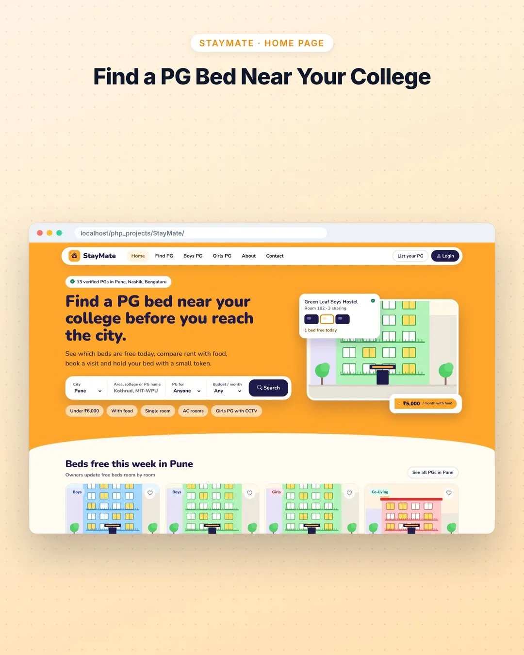 StayMate screenshot 1