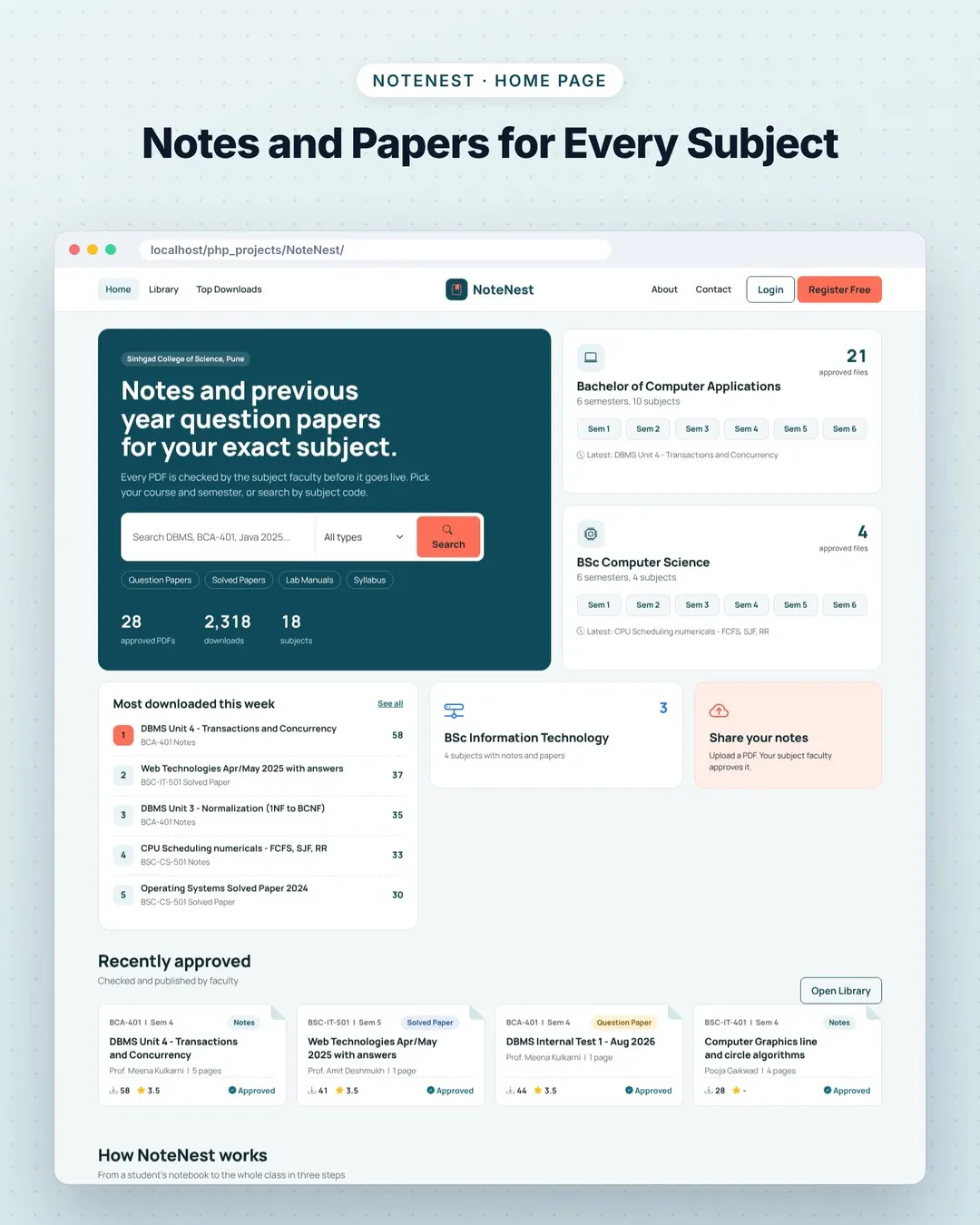 NoteNest screenshot 1